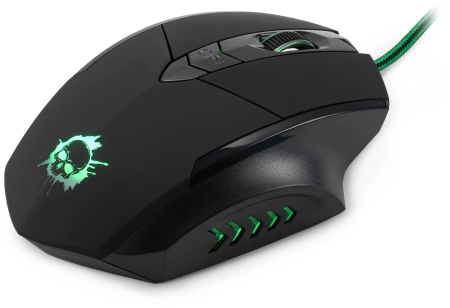 Мышь Оклик 815G INFERNO черный оптическая (2400dpi) USB (6but)