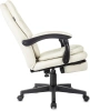Кресло руководителя Бюрократ CH-868N-BF слоновая кость эко.кожа крестов. пластик подст.для ног