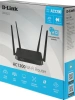 Роутер беспроводной D-Link DIR-822/RU AC1200 10/100BASE-TX черный