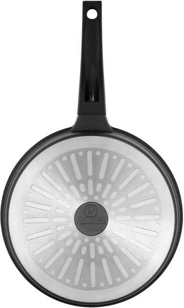 Сковорода Rondell Walzer RDA-768 круглая 26см покрытие: TriTitan ручка несъемная (без крышки) черный