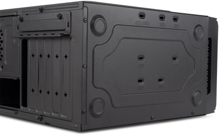 Корпус Digma DCC-MD301 черный без БП ATX 2xUSB2.0 audio