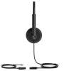 Гарнитура проводная Yealink YHS34 Lite Dual черный
