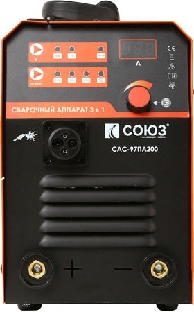 Сварочный полуавтомат Союз САС-97ПА200 инвертор ММА/TIG
