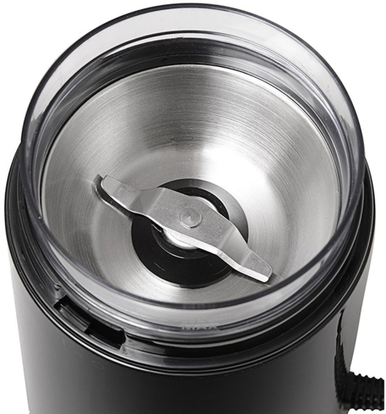 Кофемолка Kitfort КТ-1314 150Вт сист.помол.:ротац.нож вместим.:60гр черный