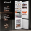 Холодильник Weissgauff Wrki 195 WLF 2-хкамерн. инвертер (433098)