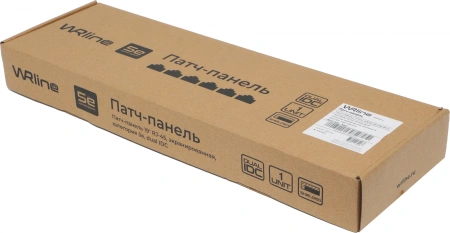 Патч-панель WRline WR-PL-24-C5E-SH-D 19" 1U 24xRJ45 кат.5e FTP