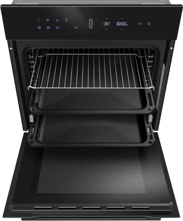 Духовой шкаф Электрический Maunfeld MEOH709DB черный