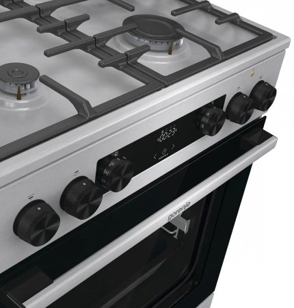 Плита Комбинированная Gorenje GKS6C72XF нержавеющая сталь