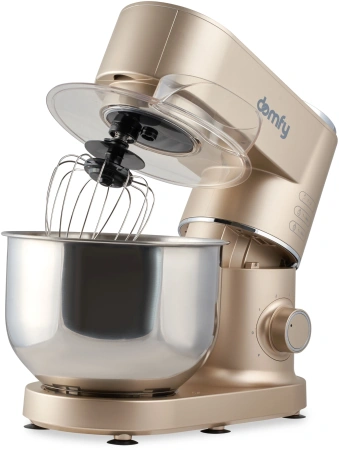 Миксер планетарный Domfy DSC-KM301 1200Вт золотистый