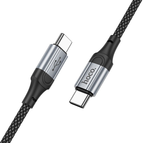 Кабель Hoco X102 Fresh Type-C to Type-C USB Type-C-USB Type-C 1м черный коробка