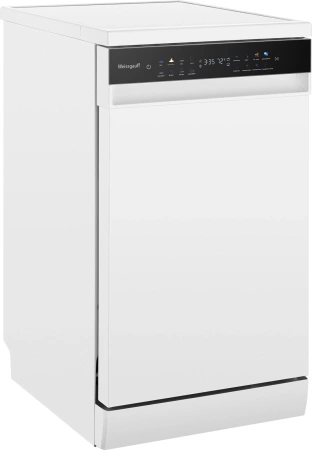 Посудомоечная машина Weissgauff DW 4539 Inverter Touch AutoOpen белый (узкая) инвертер