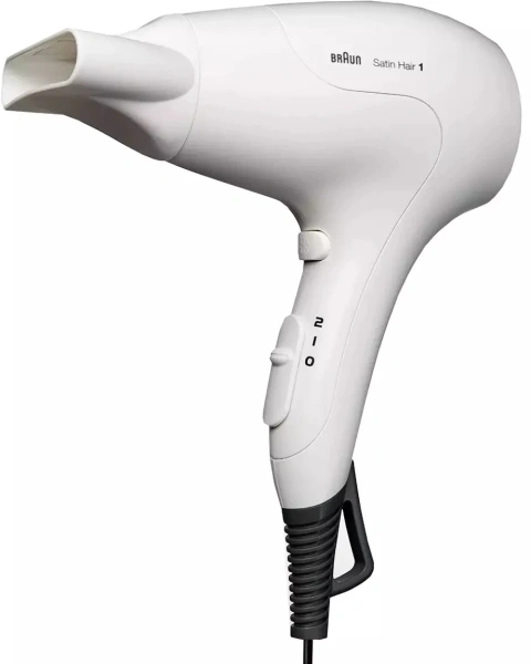 Фен Braun HD180Е 1800Вт белый (BRHD180E)