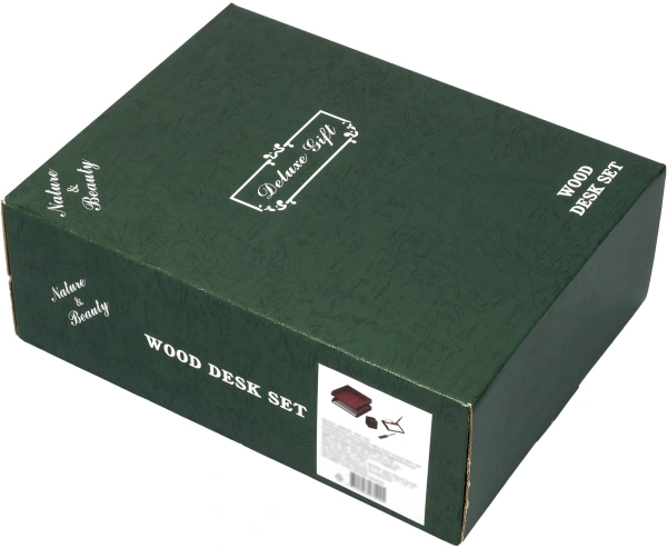 Настольный набор Good Sunrise M4C-10A (4 предмета) красное дерево дерево бордовый/черный