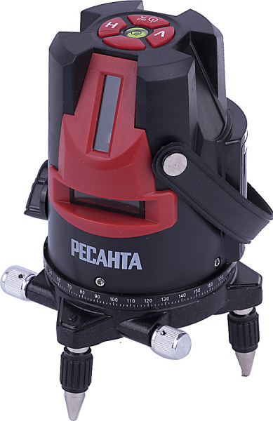 Нивелир лазерн. Ресанта ПЛ-3ШК 2кл.лаз. 635нм цв.луч. красный (61/10/525)