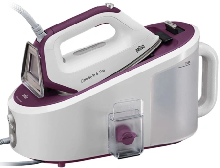 Парогенератор Braun IS5155WH 2400Вт белый/сиреневый
