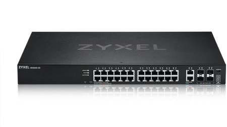 Коммутатор Zyxel XGS2220-30-EU0101F (L3) 24x1Гбит/с 2x10Гбит/с 4SFP+ управляемый