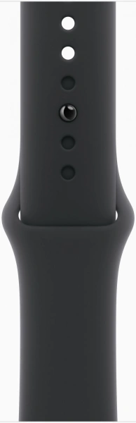 Смарт-часы Apple Watch Series 10 A2986 42мм OLED корп.черный Sport Band рем.черный (MWWE3LW/A)