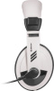Наушники с микрофоном Defender Gryphon HN-750 белый/черный 2м накладные оголовье (63747)