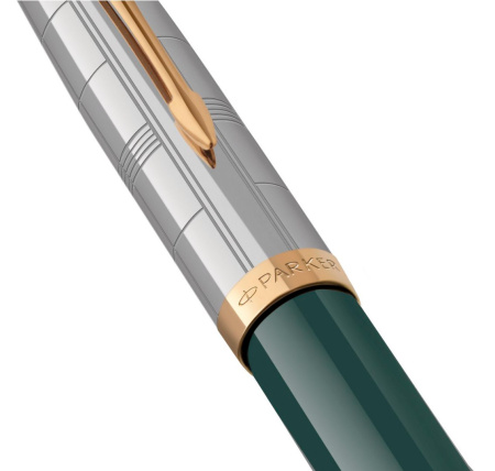 Ручка шариков. Parker 51 Premium (CW2169076) Forest Green GT M черн. черн. подар.кор.