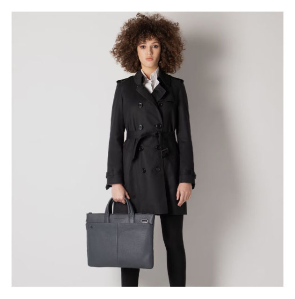 Сумка для ноутбука Piquadro Black Square CA4021B3/BLU4 синий натур.кожа