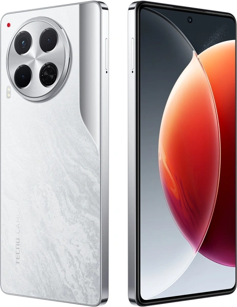 Смартфон Tecno CAMON 30 5G 256Gb 8Gb белый моноблок 3G 4G 6.78" 1080x2436 Android 14 50Mpix 802.11 a/b/g/n/ac NFC GPS GSM900/1800 TouchSc Protect