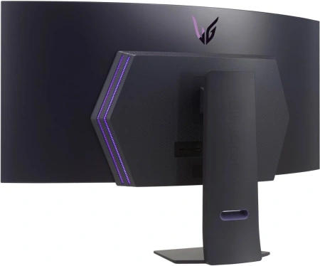 Монитор LG 44.5" (113.03см) 45GS95QE-B OLED WQ чер HDMI DP USB M/M HAS Piv 1000cd Ex Cur