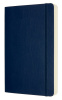 Блокнот Moleskine CLASSIC SOFT EXPENDED QP618EXPB20 Large 130х210мм 400стр. нелинованный мягкая обложка синий сапфир