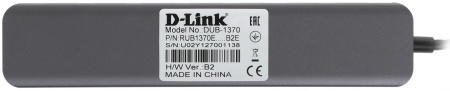 Разветвитель USB 3.0 D-Link DUB-1370/B2A 7порт. черный