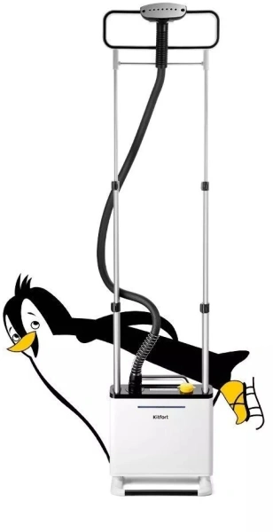 Отпариватель напольный Kitfort КТ-9171  1800Вт серый/черный