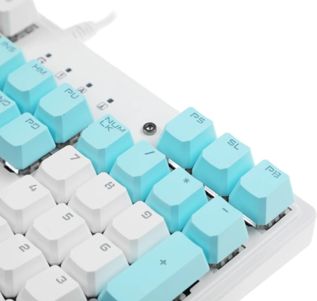 Клавиатура A4Tech Bloody S515R механическая белый USB for gamer LED (S515R ICY WHITE)