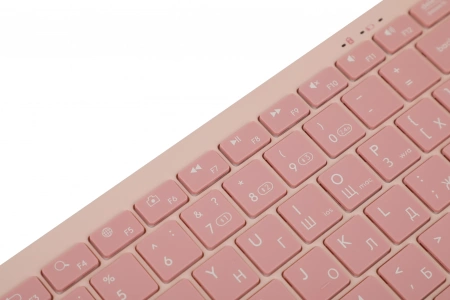Клавиатура A4Tech Fstyler FBX51C розовый USB беспроводная BT/Radio slim Multimedia (FBX51C PINK)