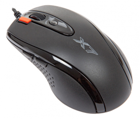 Мышь A4Tech X-710BK черный оптическая (2000dpi) USB (7but)
