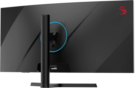 Монитор Bloody 34" MN340W черный VA LED 1ms 21:9 HDMI M/M матовая HAS Piv 300cd 178гр/178гр 3440x1440 180Hz FreeSync DP UW USB 5.7кг