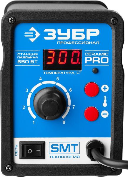 Паяльная станция Зубр 55350 импульсный 650Втмакс.t=500