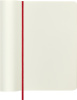 Блокнот Moleskine CLASSIC SOFT QP618F2 Large 130х210мм 192стр. нелинованный мягкая обложка красный