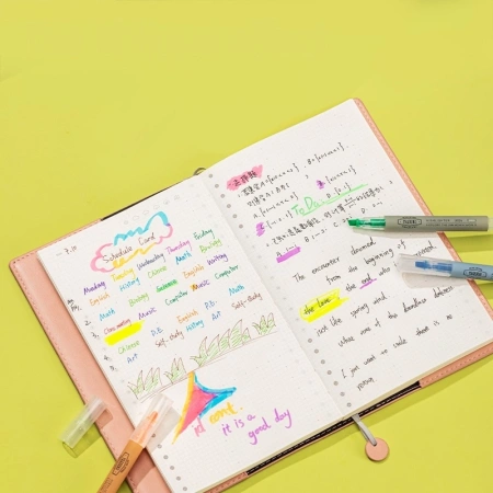 Набор текстовыделителей Deli EU624 1-3.5мм флуоросцентный 6цв. ассорти ПЭТ-бокс (6шт.)