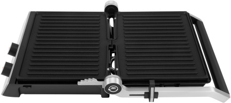 Электрогриль Hyundai HYG-4046 2200Вт черный/серебристый