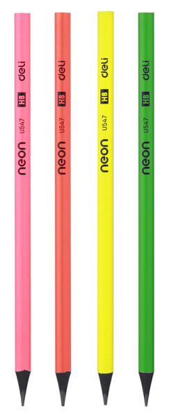 Карандаш ч/г Deli EU54700-1 HB трехгран. пластик коробка (1шт)