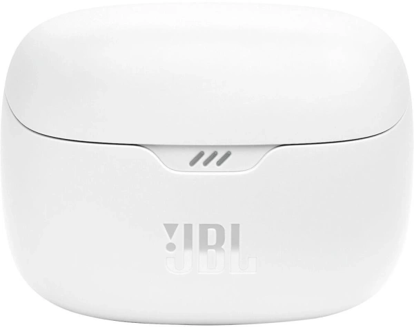 Гарнитура внутриканальные JBL Tune Beam белый беспроводные bluetooth в ушной раковине (JBLTBEAMWHT)