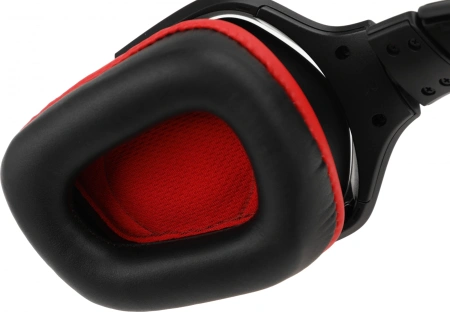 Наушники с микрофоном Logitech G331 черный/красный 2м мониторные (981-000758)