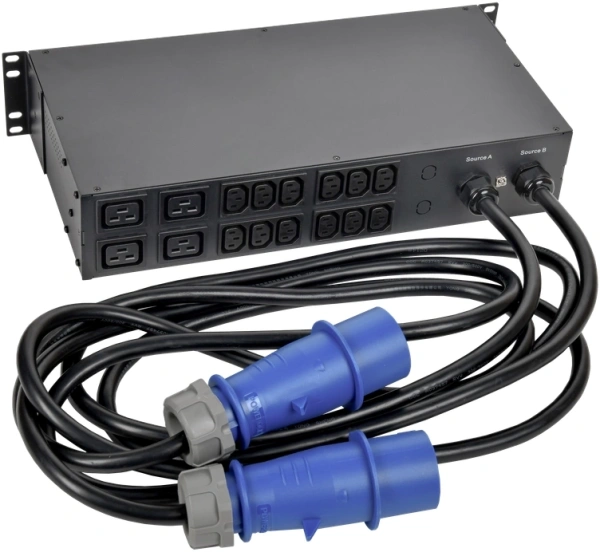 АВР ITK ATS-32-2U-1 2U 19" ввод:2x2P+PE выход:12xС13-4xC1932A черный