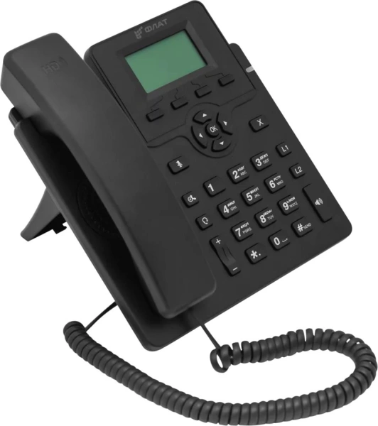 Телефон IP Флат Flat-Phone-C10/RU    черный