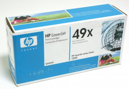 Картридж лазерный HP Q5949X черный (6000стр.) для HP LJ 1320