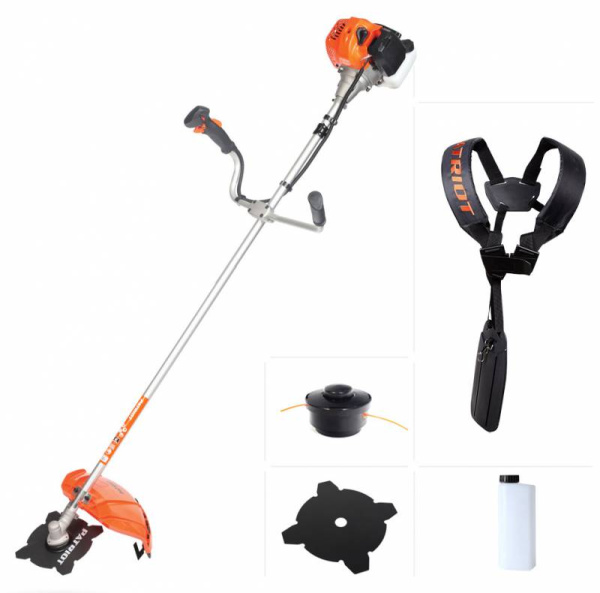 Триммер бензиновый Patriot 3555ES Country 1.8л.с. разбор.штан. реж.эл.:леска/нож