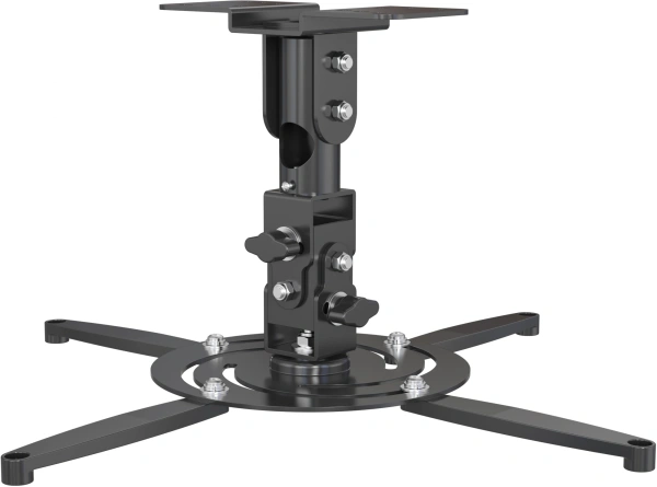 Кронштейн для проектора Cactus CS-VM-PR04-BK черный макс.21кг потолочный поворот и наклон