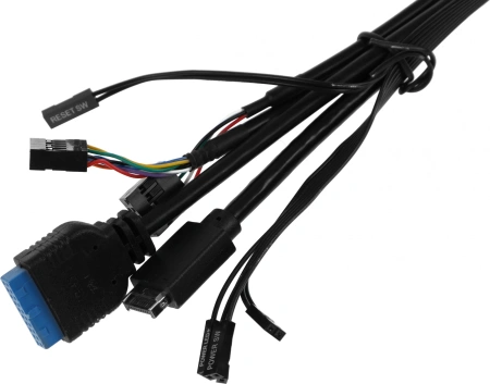 Корпус Formula Mana белый без БП ATX 4x120mm 1xUSB2.0 1xUSB3.0 1xUSB3.1 audio bott PSU