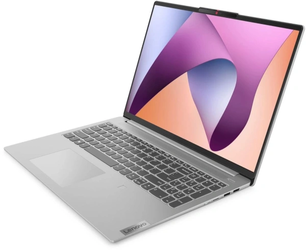 Ноутбук Lenovo IdeaPad Slim 5 16ABR8 Ryzen 7 7730U 16Gb SSD1Tb AMD Radeon 16" IPS WUXGA (1920x1200) noOS grey WiFi BT Cam (82XG0098RK)