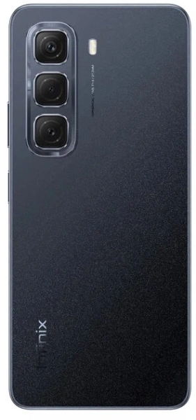 Смартфон Infinix X6882 Hot 50 256Gb 8Gb черный моноблок 3G 4G 2Sim 6.78" 1080x2460 Android 14 50Mpix 802.11 a/b/g/n/ac NFC GPS GSM900/1800 GSM1900 TouchSc Protect FM microSD max2048Gb
