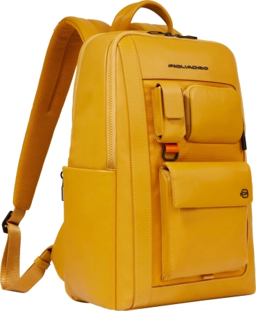Рюкзак мужской Piquadro Liko CA6443W131/G шафрановый кожа/ткань