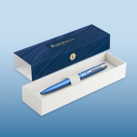 Ручка шариков. Waterman Graduate Allure (CW2068191) LaqBlue CT M син. черн. подар.кор.